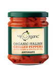 Organic Grilled Peppers Antipasti 190g (Mr Organic)