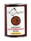 Organic Spicy Mixed Bean Soup 400g (Mr Organic)