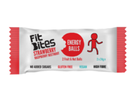 Strawberry Raspberry & Beetroot Energy Balls 48g (FitBites)