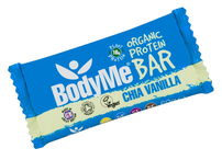 Vegan Protein Bar - Chia Vanilla 60g, Organic (BodyMe)