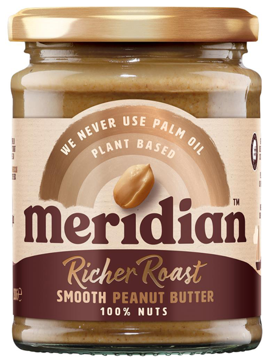 Richer Roast Smooth Peanut Butter 280g (Meridian)