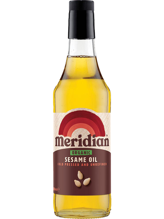 Organic Cold Pressed and Unrefined Sesame Oil 500ml (Meridian)