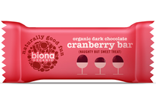 Dark Chocolate Cranberry Bar, Organic 40g (Biona)