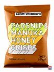 Parsnip &amp; Manuka Honey Crisps 40g (Leighton Brown)