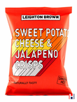 Sweet Potato, Cheese &amp; Jalapeno Crisps 40g (Leighton Brown)