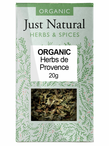 Herbs De Provence 20g, Organic (Just Natural Herbs)