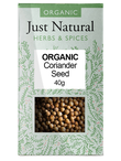 Coriander Seed 40g, Organic (Just Natural Herbs)