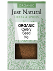 Celery Seeds 35g, Organic (Just Natural Herbs)