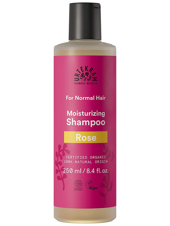 Rose Shampoo for Normal hair, Organic 250ml (Urtekram)
