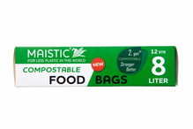 Compostable Food Bag 8Ltr 12s (Maistic)