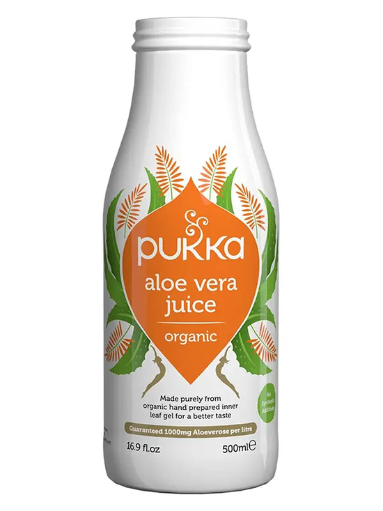 Organic Aloe Vera Juice 500ml (Pukka)