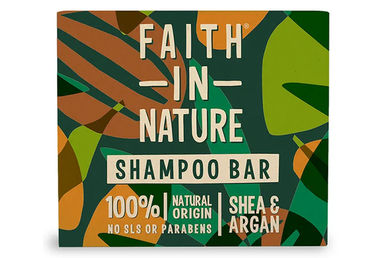 Shea and Argan Shampoo Bar 85g (Faith In Nature)