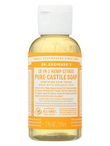 Organic Citrus Orange Liquid Soap 60ml (Dr Bronner's)