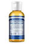 Organic Peppermint Castile Liquid Soap 60ml (Dr Bronner's)