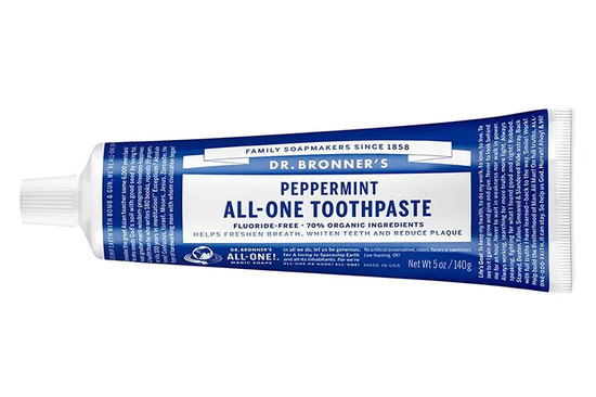 Organic Peppermint Toothpaste 105ml (Dr Bronner's)