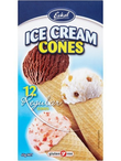 Ice Cream Cones x 12, Gluten Free 45g (Eskal)
