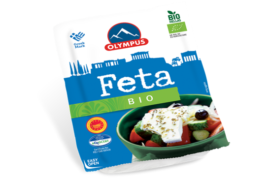 Organic PDO Feta Cheese 150g (Olympus)