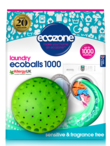 Fragrance Free Ecoballs, 1000 Washes (Ecozone)