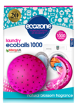 Natural Blossom Ecoballs, 1000 Washes (Ecozone)