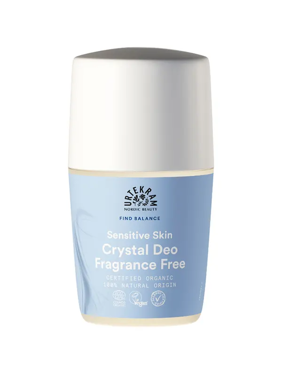 Crystal Deodorant Roll On, Organic 50ml (Urtekram) Healthy Supplies
