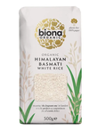 Organic White Basmati Rice 500g (Biona)