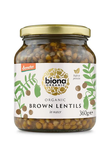 Organic Brown Lentils 360g (Biona)