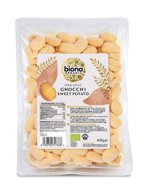 Organic Sweet Potato Gnocchi 400g (Biona)