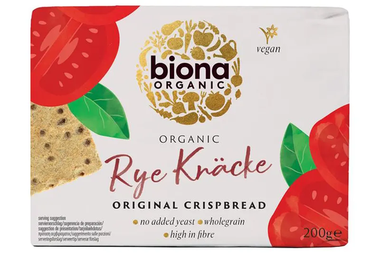 Organic Rye Crispbread Original 200g (Biona)
