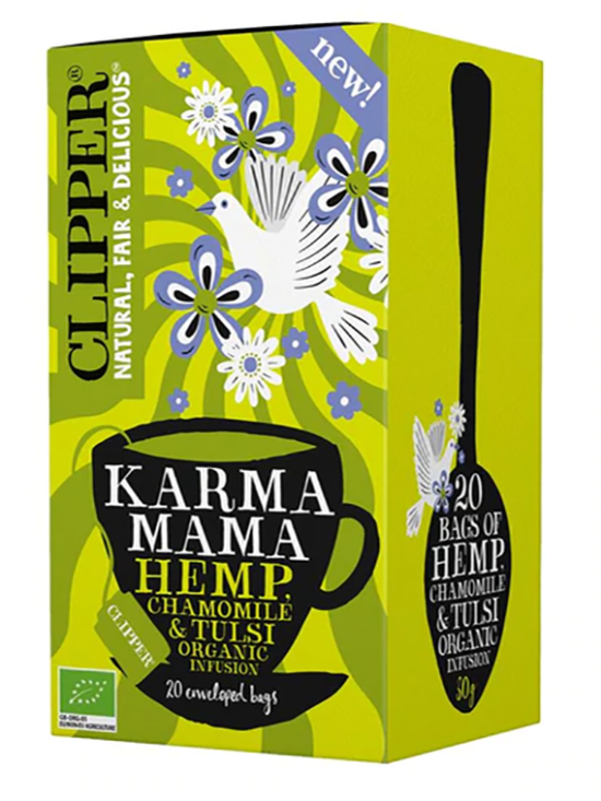 Organic Karma Mama Hemp Infusion, 20 Bags (Clipper)