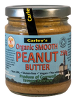 Organic Smooth Peanut Butter 250g (Carley's)