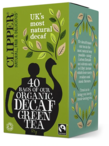 Organic Fairtrade Decaf Green Tea 40 Bags (Clipper)