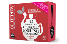 Organic Fairtrade English Breakfast Tea, 80 Bags (Clipper)