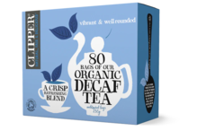 Organic Fairtrade Everyday Decaf Tea 80 Bags (Clipper)