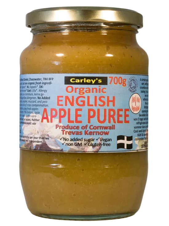 Organic English Apple Puree 700g (Carley's)