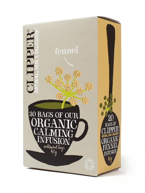 Organic Fennel Infusion, 20 Bags (Clipper)