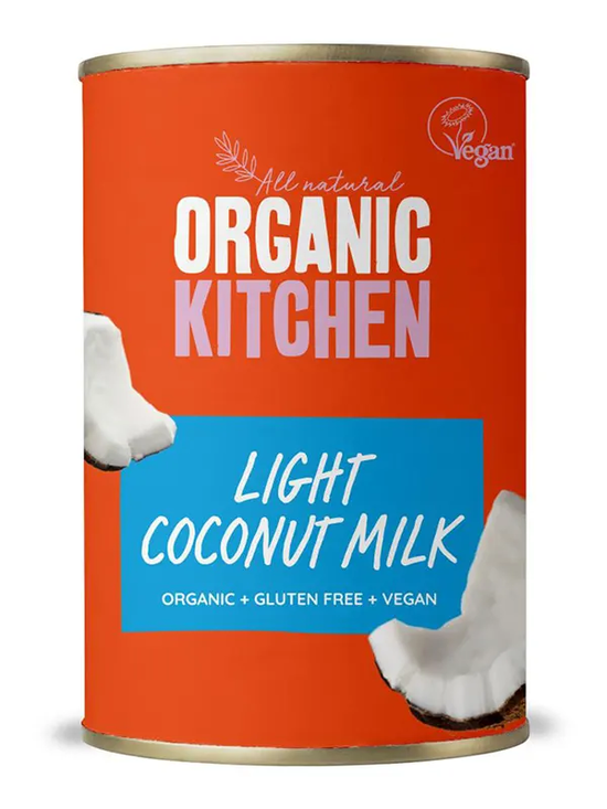 Organic Light Coconut Milk 400ml (Organic Kitchen)
