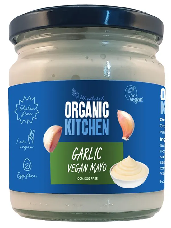 Organic Vegan Garlic Mayo 240ml (Organic Kitchen)