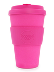 Bamboo Fibre Pink Coffee Cup 400ml (Ecoffee Cup)