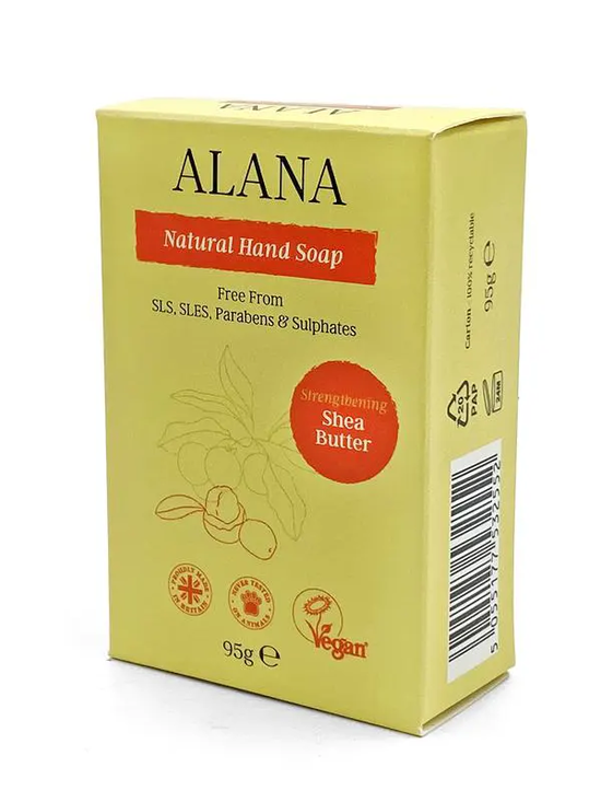 Shea Butter Hand Soap Bar 95g (Alana)