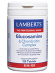 Glucosamine & Chondroitin Complex, 120 Tablets (Lamberts)