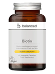 Biotin 60 Capsules (Balanced)