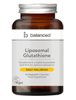 Liposomal Glutathione 60 Capsules (Balanced)