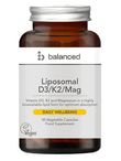 Liposomal D3 K2 Mag 30 Capsules (Balanced)