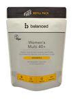 Women's 40+ Multi Vitamin Refill Pouch 30 Capsules (Balanced)