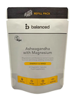Ashwagandha With Magnesium Refill Pouch 30 Capsules (Balanced)