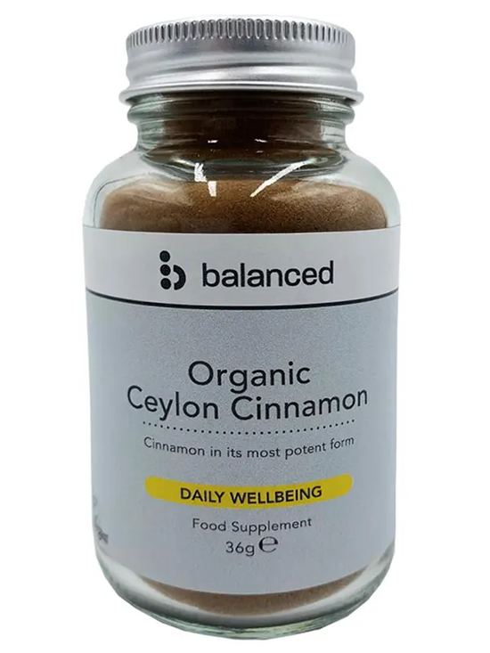 Organic Ceylon Cinnamon 36g (Balanced)