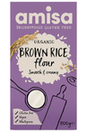 Organic Brown Rice Flour 500g (Amisa)