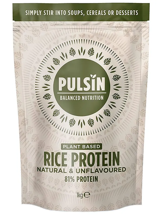 Brown Rice Protein Powder 1kg (Pulsin)