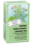Organic Anise Fennel and Caraway Herbal Tea, 15 Bags (Floradix)