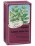 Organic Lemon Balm Herbal Tea, 15 Bags (Floradix)